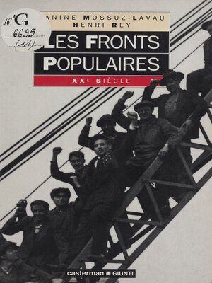 cover image of Les fronts populaires